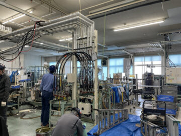 油圧機器の交換に伴う周辺機器の改善提案も実施します！