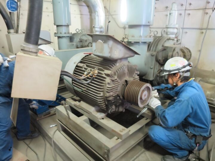 急ぎの産業用モーターの点検・修理・メンテナンスもお任せください！